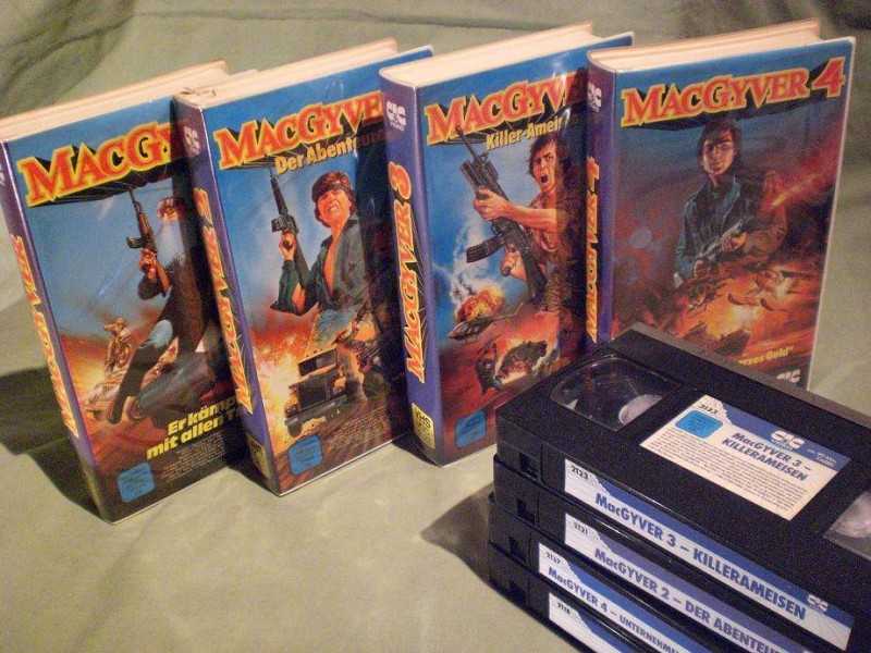 VHS Video Release – MacGyver Online